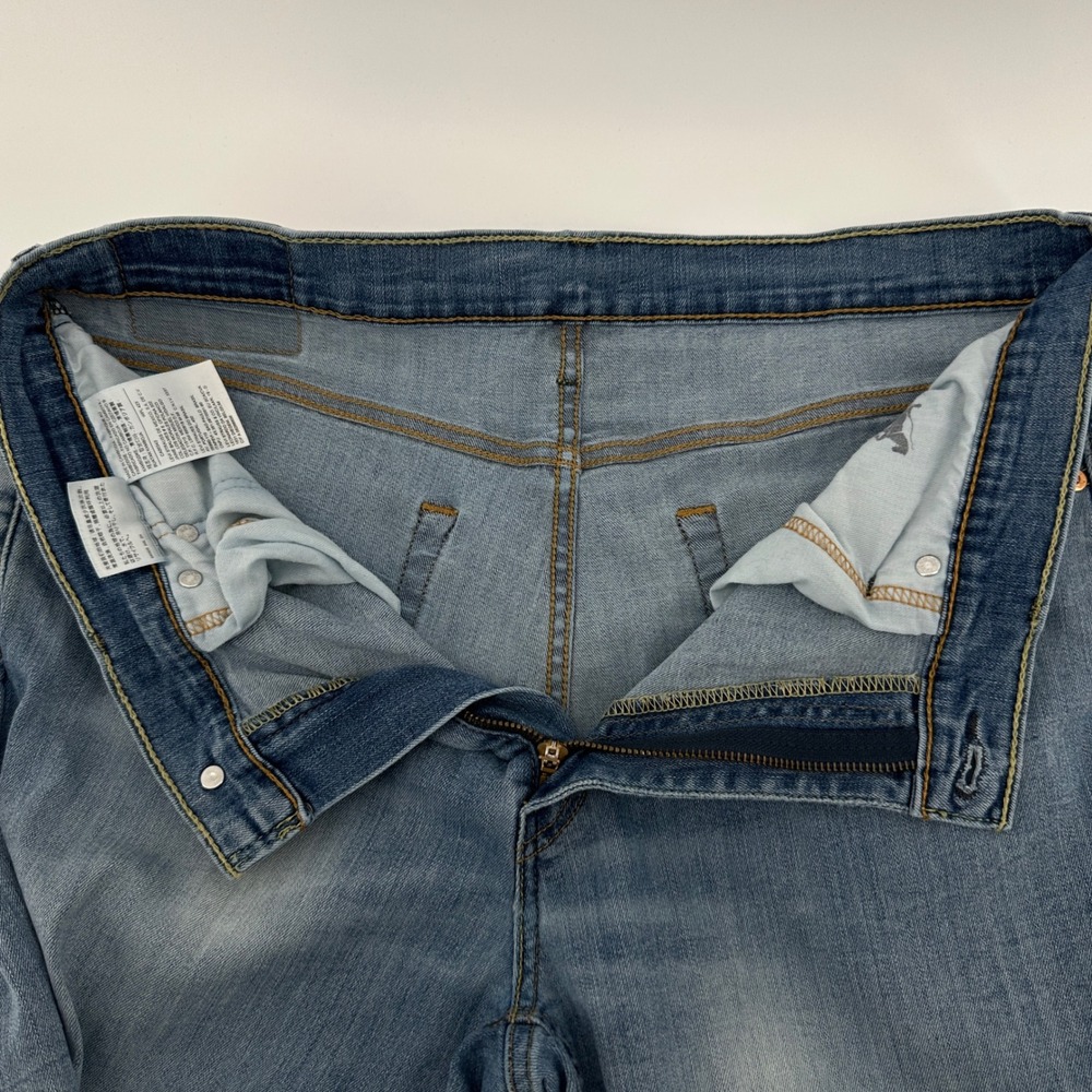 Levi Strauss 541 Athletic Fit Jeans Mens W34 L34 Light to‎ Medium Wash Denim - Picture 7 of 13